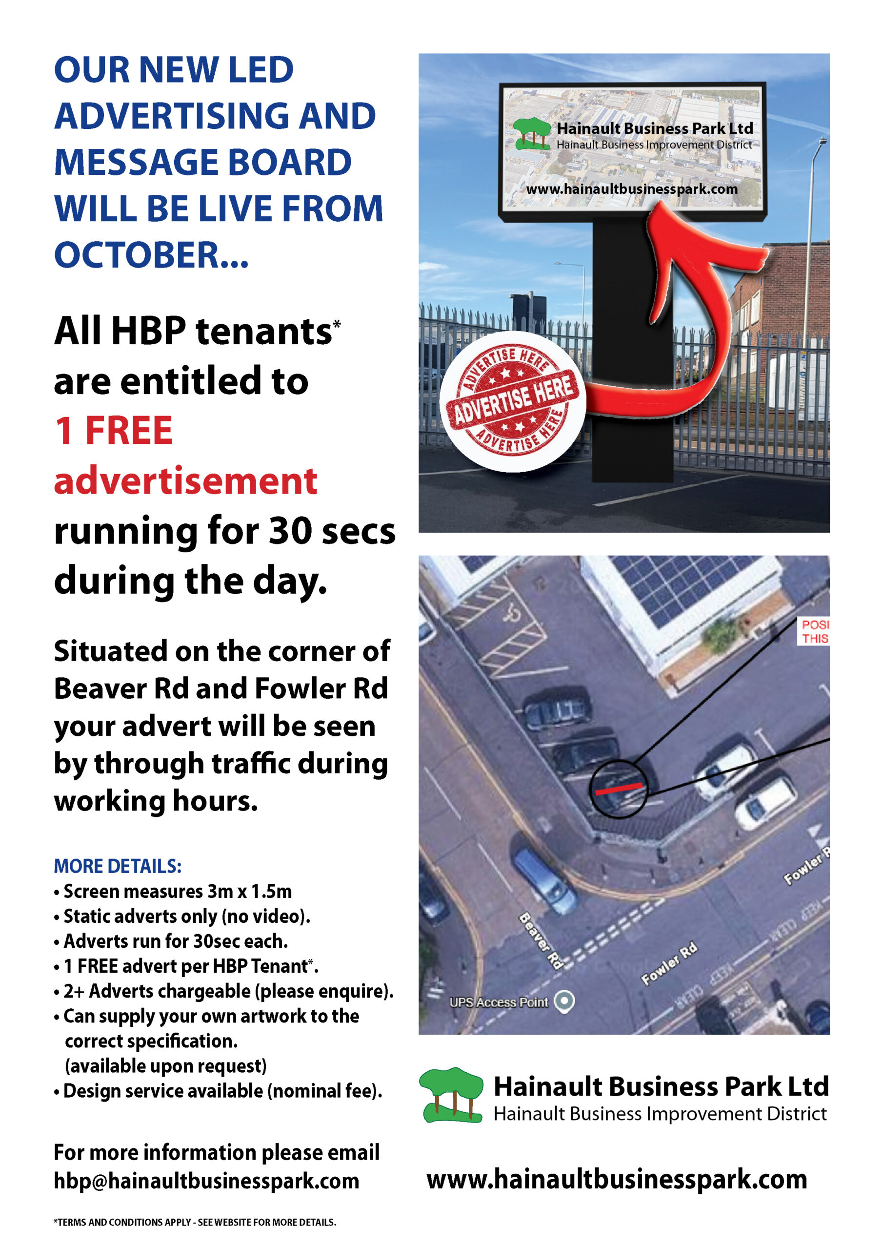 Marketing flyer